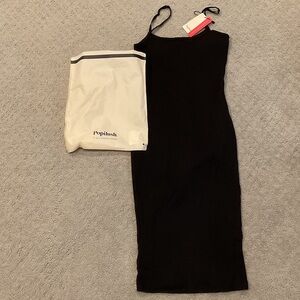 Poplush Black Maxi Dress 0401